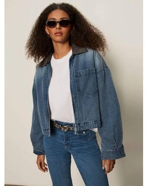 Sanctuary Ridge Sherpa Lined Jacket - Blue