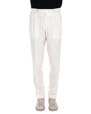 Barba Napoli Elegant Ski Jacket For - White