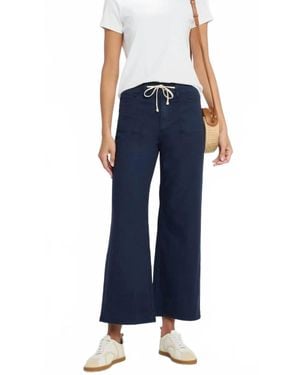 PAIGE Reid Wide Leg Jogger - Blue