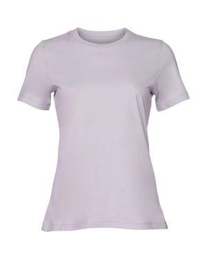 Bella Canvas Ladies Jersey Short-Sleeved T-Shirt - Purple