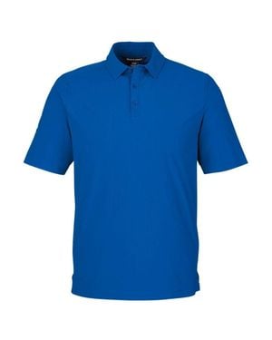 Devon & Jones Crownlux Performance Windsor Welded Polo - Blue