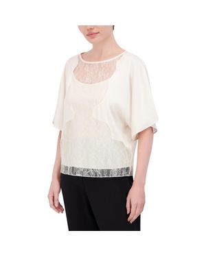 Bcbg white lace top on sale