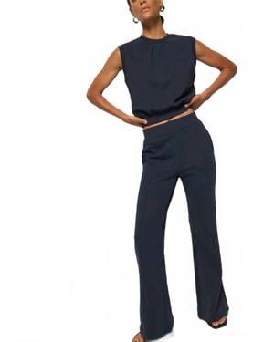 Nation Ltd Reece Flare Sweatpants - Blue