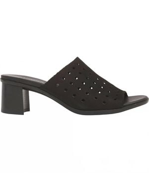 Munro Jules Nubuck Sandal - Black