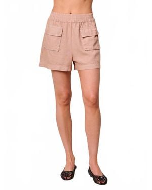 Stateside Surplus High Waist Short - Pink