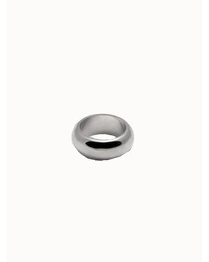 Loren Stewart Puff Cigar Band Ring - White