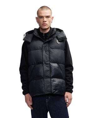 Pajar Sustainable Channel Quilted Puffer Vest - Blue