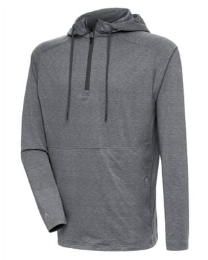 Antigua Apparel Spikes Zip Up Jacket - Gray