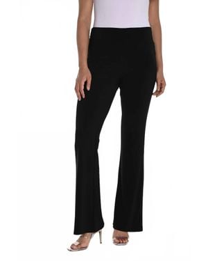 FRANK LYMAN Foldover Waistband Pants - Black