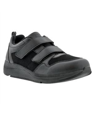 Drew Contest Velcro Athletic Shoe - Black