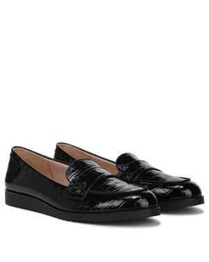 LifeStride Zee G5283S9011 Loafers Croco Slip On Shoes Htat1860 - Black