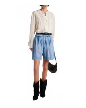 Isabel Marant Ingrid Denim Shorts - Blue