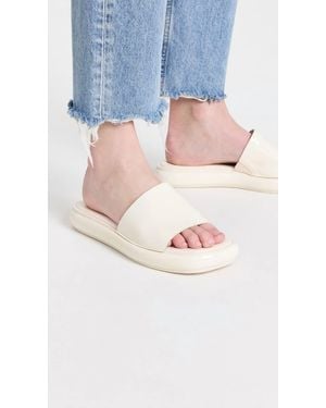 Vince Evie Platform Slide Sandal - Blue