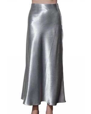 Greylin Paige Midi Skirt - Gray
