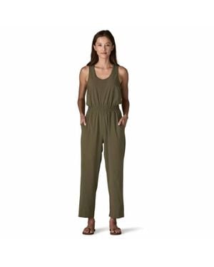 Patagonia Terrebonne Traveler Jumpsuit - Green