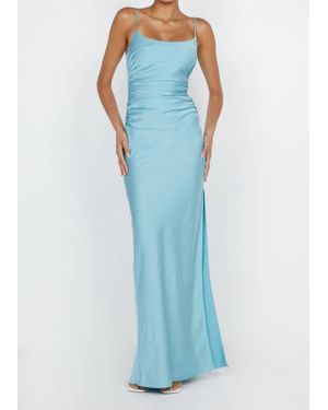 Bec & Bridge Emilia Scoop Neck Dress - Blue