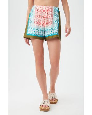 Trina Turk Chiavica Short - Blue