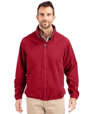 Cutter & Buck Charter Eco Recycled Full-Zip Jacket - Red