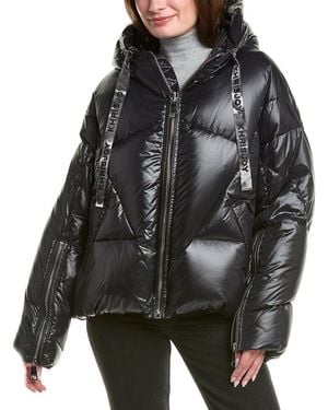 Khrisjoy Khris Iconic Shiny Puffer Jacket - Black