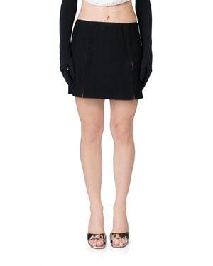 Anna October Barbe Mini Skirt - Black