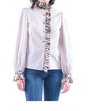 La Prestic Ouiston Baronne Top - White