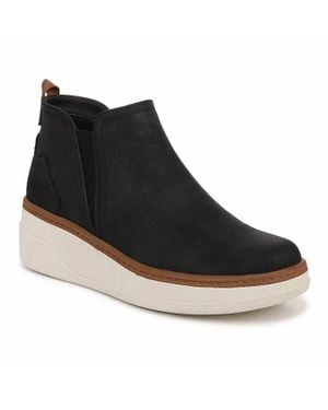 Blowfish Charming Wedge Westside Twill Boot - Black