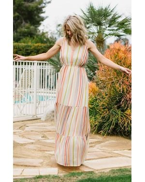 Jack BB Dakota Maxi-mum Impact Dress - Multicolor