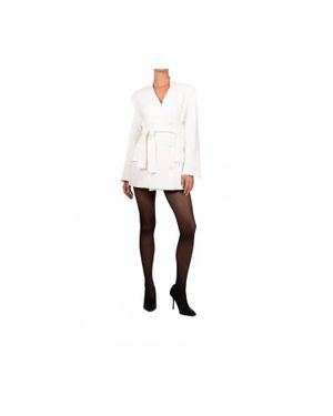 Parentesi Aya Belted Blazer - Black