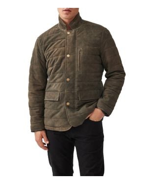 Rodd & Gunn Savill Road Leather Jacket - Brown