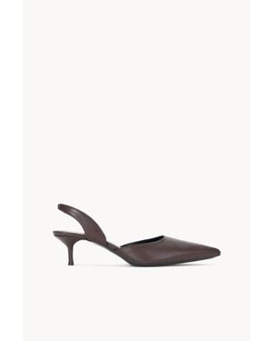 STAUD Sebastian Slingback Shoe - White