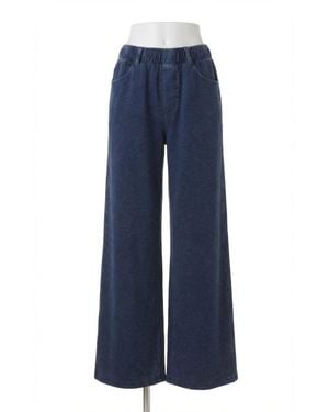 Z Supply Entourage Knit Denim Pant - Blue