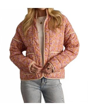 Panache Quilted Jscket - Red