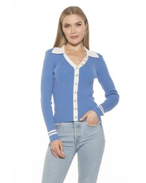 Alexia Admor Charlie Cardigan - Blue