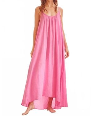 9seed Tulum Maxi Dress - Pink