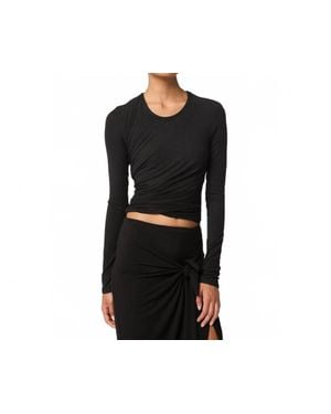 The Line By K Tera Longsleeve Top - Black