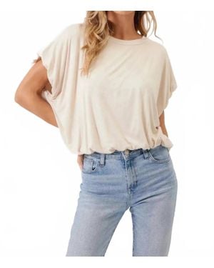 Kylie Paige Taylor Top - Blue