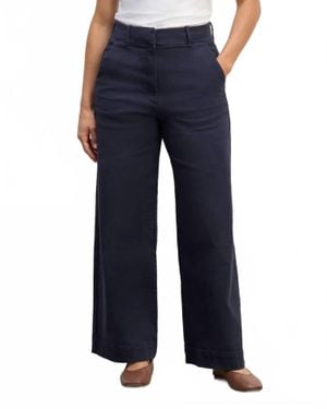 Phoebe Jon Aria Cropped Pant - Blue