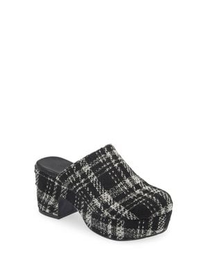 Chocolat Blu Gertie Platform Clog - Gray