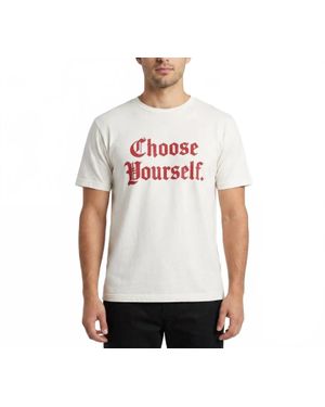Kinetix Choose Yourself Organic Tee - White