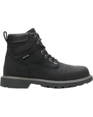 Wolverine Floorhand Waterproof Work Boots - Black