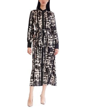 Julia Jordan Shirt Dress - Black