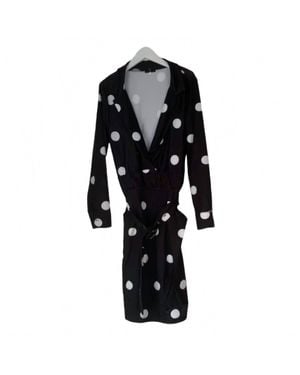 GAJE Polka Dot Dress - Black