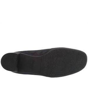 Munro Jemma Pebbled Heels Shoe - Black