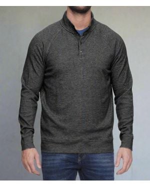 Flag & Anthem Miles Mockneck Sweater - Gray