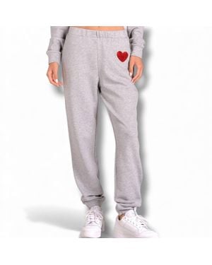 Elan Hearts Desire Sweatpants - Gray