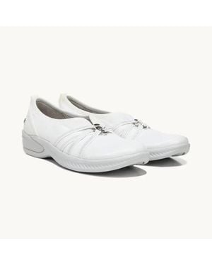 LifeStride Bzees For Niche Sneaker Bright Slip On Shoes Zogg1658 - White