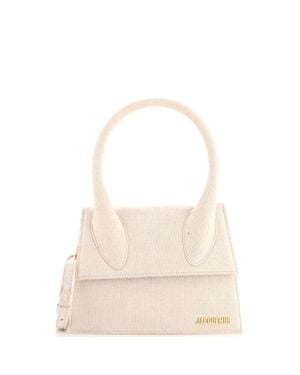 Jacquemus Le Grand Chiquito Bag Canvas - Natural