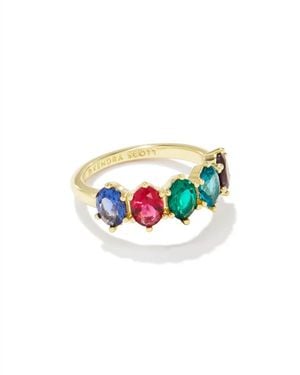 Kendra Scott Cailin Crystal Band Ring - White