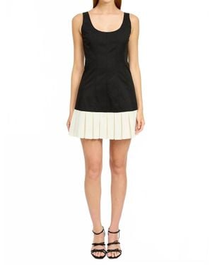 En Saison Clarisse Fitted Mini Dress - Black