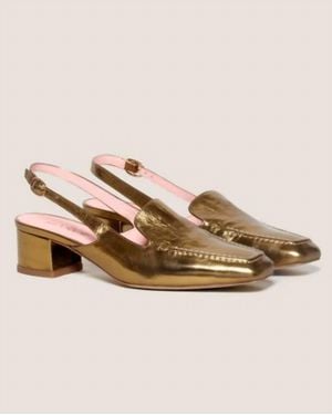 Gini & Albert Lolo Slingback Sandals - Natural